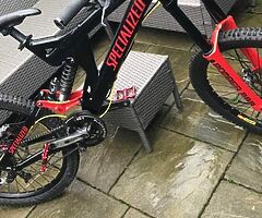 Downhill mountain bike