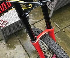 Downhill mountain bike