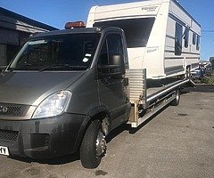 Caravan & transporter