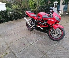 2002 Honda cbr 600cc f41 fuel injection