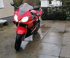 2002 Honda cbr 600cc f41 fuel injection