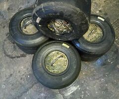Track bike tyre gazebo weights