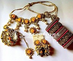 Handmade gota jewellery