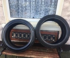 2 profile tyres for sale