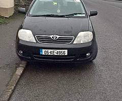 05 Toyota corrolla