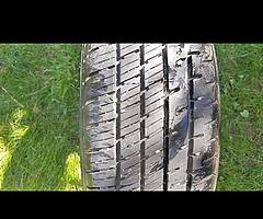 USED 80 % HANKOOK TYER 195/60 R 16C