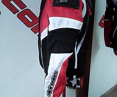 Alpine Star cow hide leather jacket available in all sizes 269$