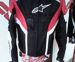 Alpine Star cow hide leather jacket available in all sizes 269$