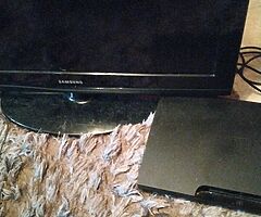TV and PlayStation 4