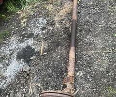 Heavy axle