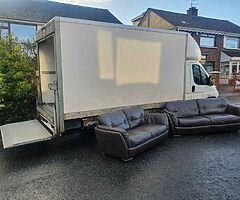 3 and 2 seayer sofa in a briwn leather hyde throughout - Image 3/8
