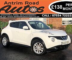 2013 NISSAN JUKE ACENTA PREMIUM 1.5 DCI ** FULL STAMPED SERVICE HISTORY ** FINANCE AVAILABLE