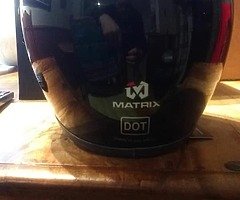 Matrix Street FX airbrushed Vendetta helmet - Image 3/8