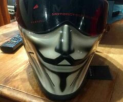 Matrix Street FX airbrushed Vendetta Helmet - Image 8/8