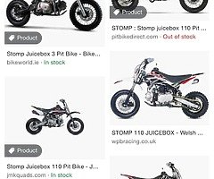 *wanted* Pitbike any CC