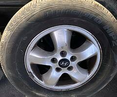 Hyundai alloys wery good tyres