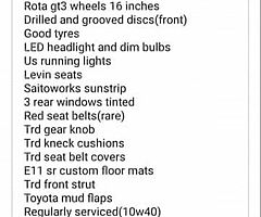 E11 corolla - Image 5/6