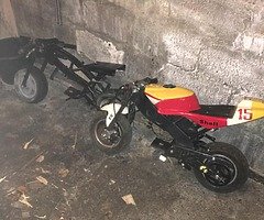 2 mini moto frames
