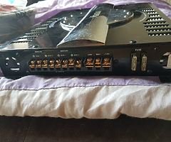 Car music amplifier