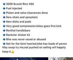 2009 Rmz 450 - Image 6/7