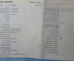 2005 Honda CBR - Image 6/8