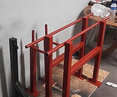 Pull up bar, dip bar, squat rack - Image 5/5