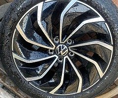 17" alloys good tyres