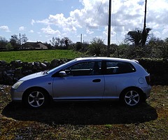 02 Honda civic 1.4 petrol manual