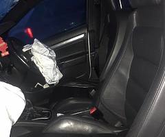 Mk5 GTI 4 door full interior-Black leather heated