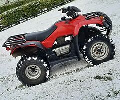 Clean 2010 honda 250 fourtrax