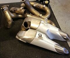 Ducati 1199 exhaust system