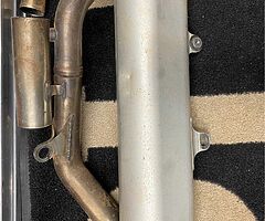 Ktm 350 SFX Stock exhaust