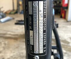 Suzuki dr original frame ( with id numbers) - Image 4/4