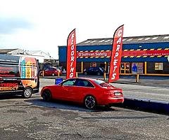 Advertising flags direct