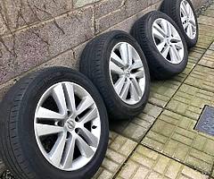 Set of original Opel 16” alloys only €100