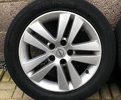 Set of original Opel 16” alloys only €100 - Image 2/2