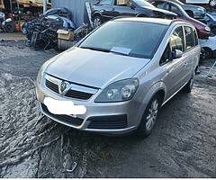 Vauxhall zafira 1.9 diesel for breaking