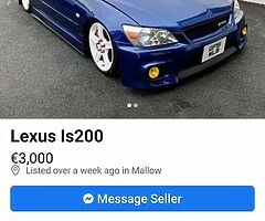 Wanted parts lexus is200 or Altezza 