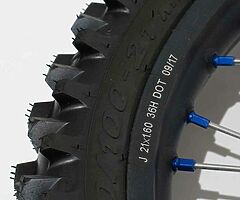 KTM Husky sxf fc SM Pro Platinum Wheels LIKE NEW! Used Once. - Image 4/10