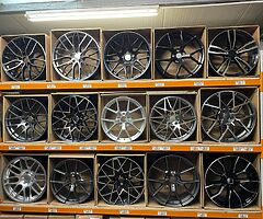New stock due today. Transit custom 18” st and 17” vortex - Image 7/10