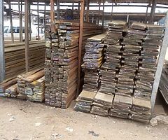 Roofing and decking wood