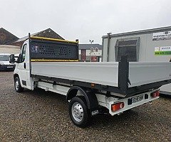 2017 (172) PEUGEOT BOXER DROPSIDE PICK UP €13,999 INCL VAT OR €55.75 PER WEEK