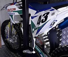 Security stands for motocross bikes
