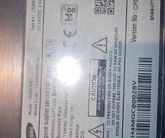 Samsung telly needs wipe and working perfect open to genuine offers no silly offers please