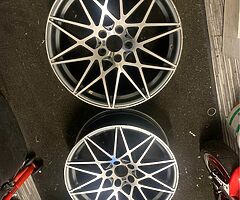 Bmw 666M competition alloys 20”