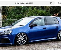 Wanted kitted mk6 golf