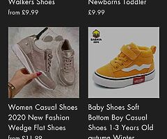 Baby shoes, womens shoes, gym accessories, gym clothing, smart watches - Image 6/10