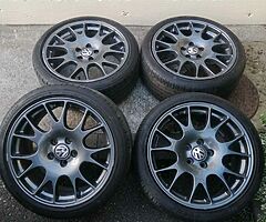 18inch gti monzas mint condition swap for bbs ch or ed30 Wheels