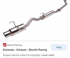 Looking for skunk 2 or nice similar exhaust to suit an is200