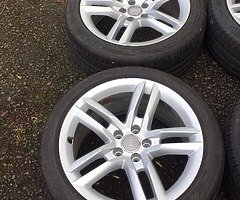 Genuine Audi S Line 5x112 alloy wheels